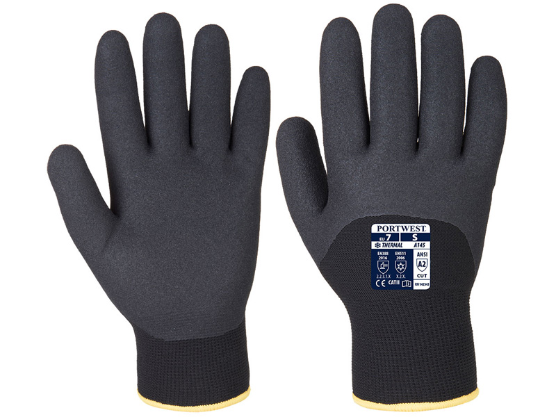 A146 - Arctic Winter Glove Black