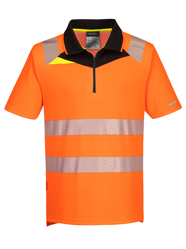 Portwest DX412 Hi Viz Polo Shirt S/S