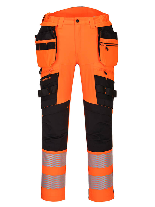 Portwest DX442 Hi Viz Detachable Pocket Holster Trouser