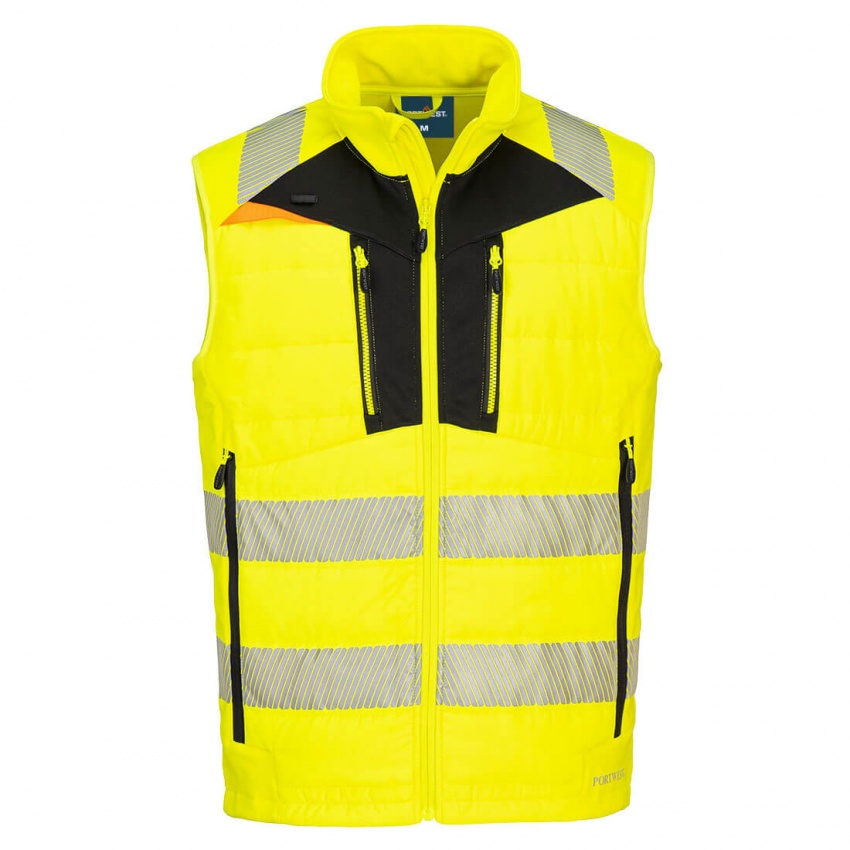 Portwest DX479 - DX4 Hi-Vis Softshell Bodywarmer