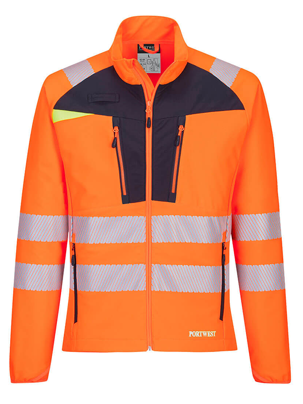 Portwest DX481 Hi Viz Zip Base Layer