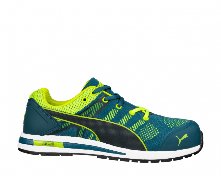 Puma Safety Elevate Knit Green Low Safety Trainer