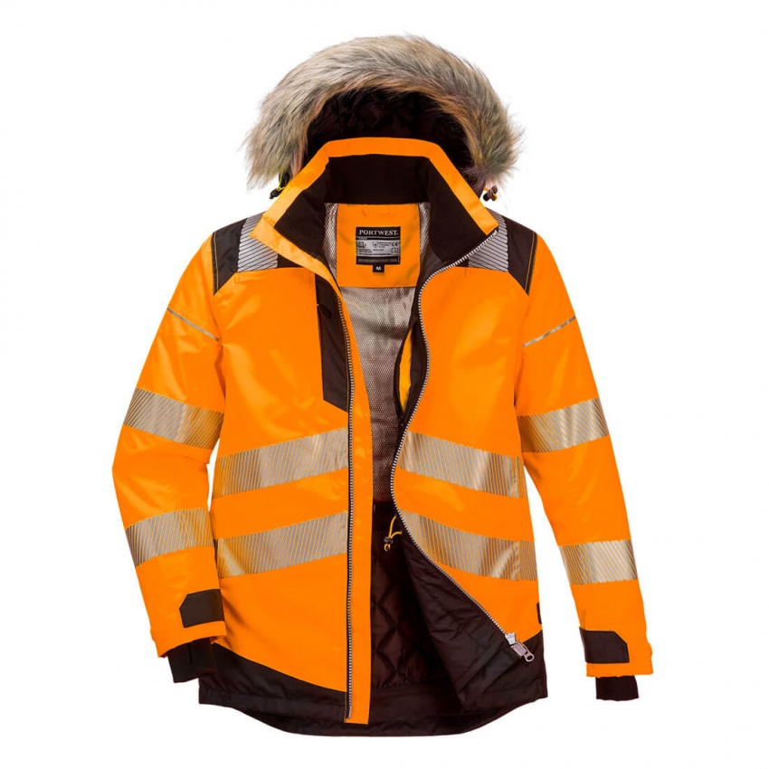 PW369 PW3 Hi-Vis Winter Parka Jacket