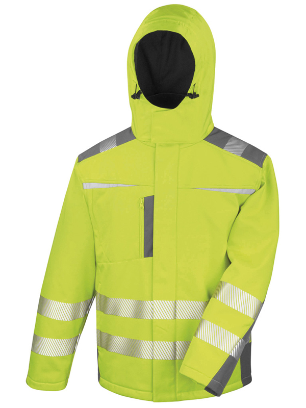 Result R331 dynamic hi vis  softshell jacket