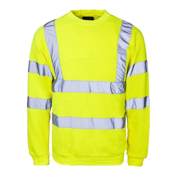 Hi Vis Sweatshirt - Yellow