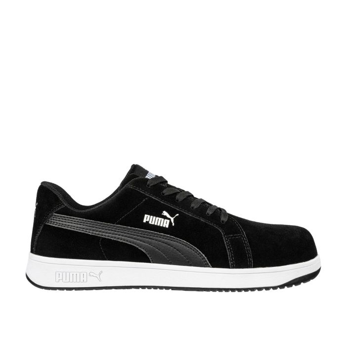 Puma Safety Iconic Suede Black Low
