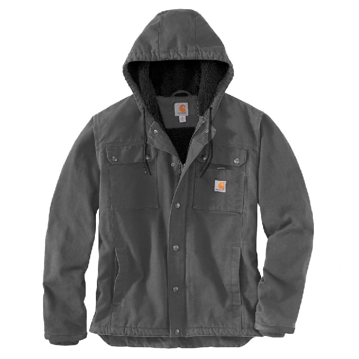 Carhartt 103826 Relaxed Fit Washed Duck Sherpa-Lined Utility Jacket