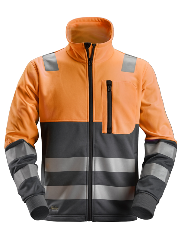 Snickers 8035 Hi Viz Full Zip Jacket Class 2