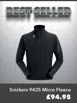 Snickers 9435 Body Mapping Micro Fleece