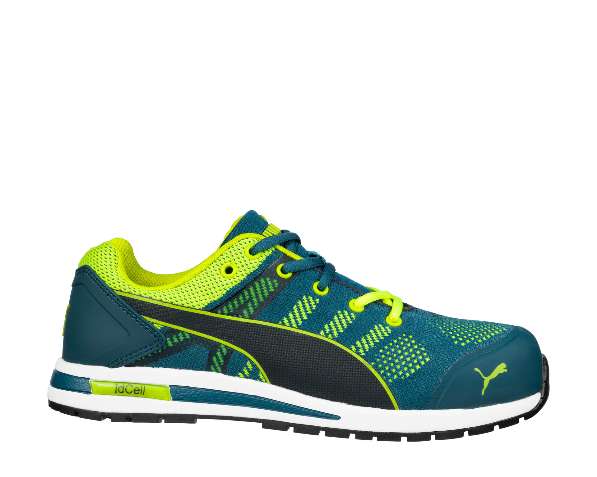 Puma Safety Elevate Knit Green Low Safety Trainer