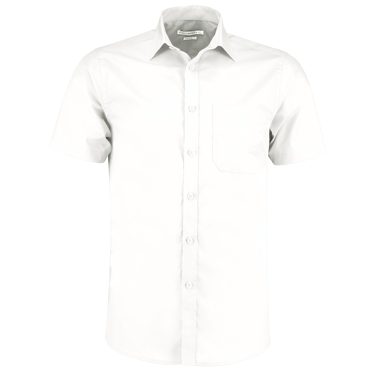 141 Kustom Kit Mens S/S Poplin Shirt