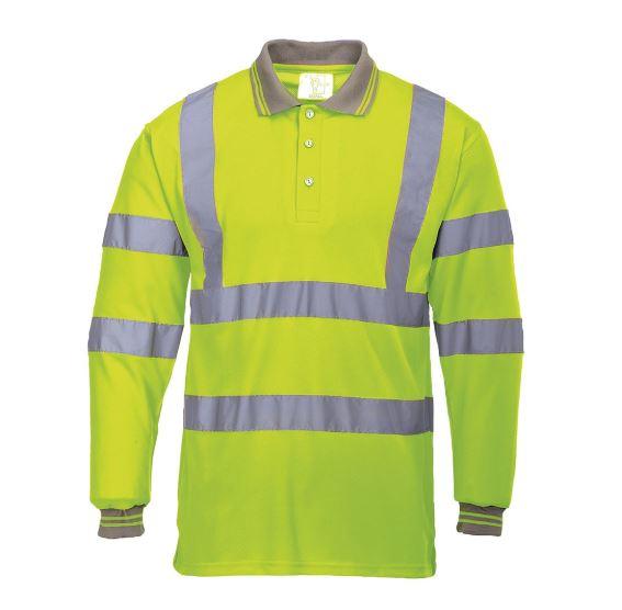 Hi Vis Polo Shirt Yellow