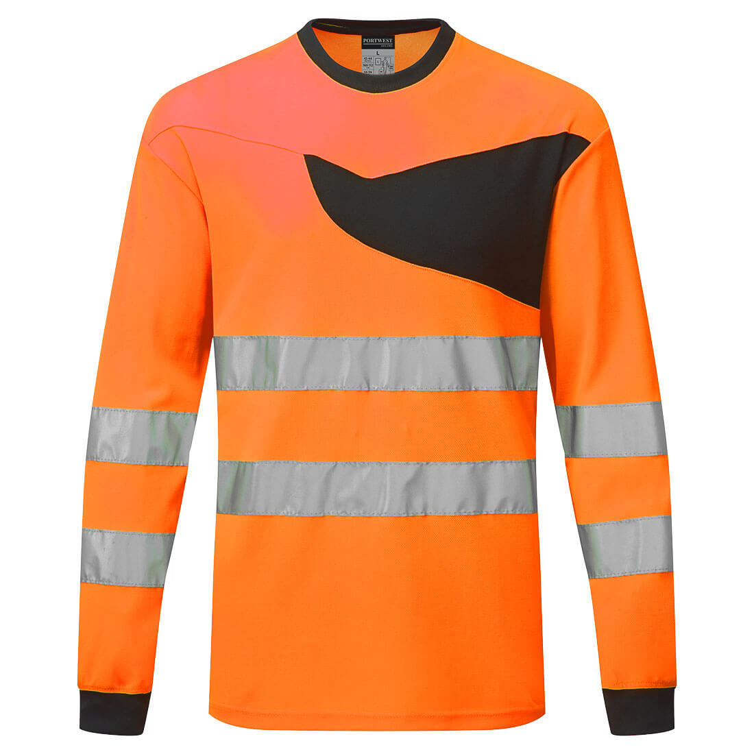 PW221 PW2 Hi-Vis T-Shirt L/S