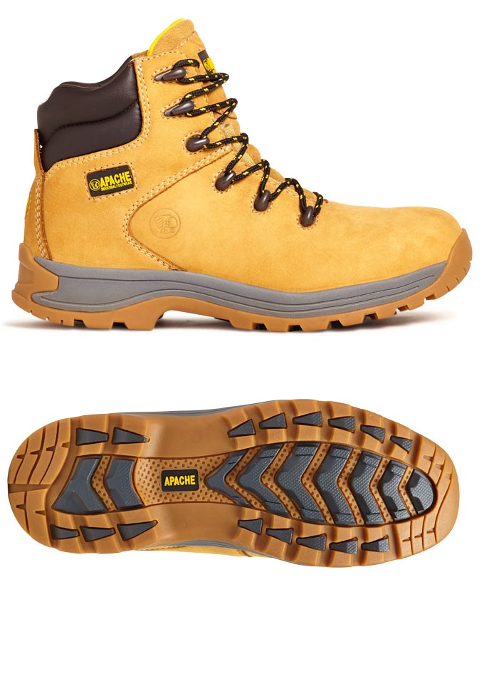 Apache AP314 Work Safety Boot - Honey