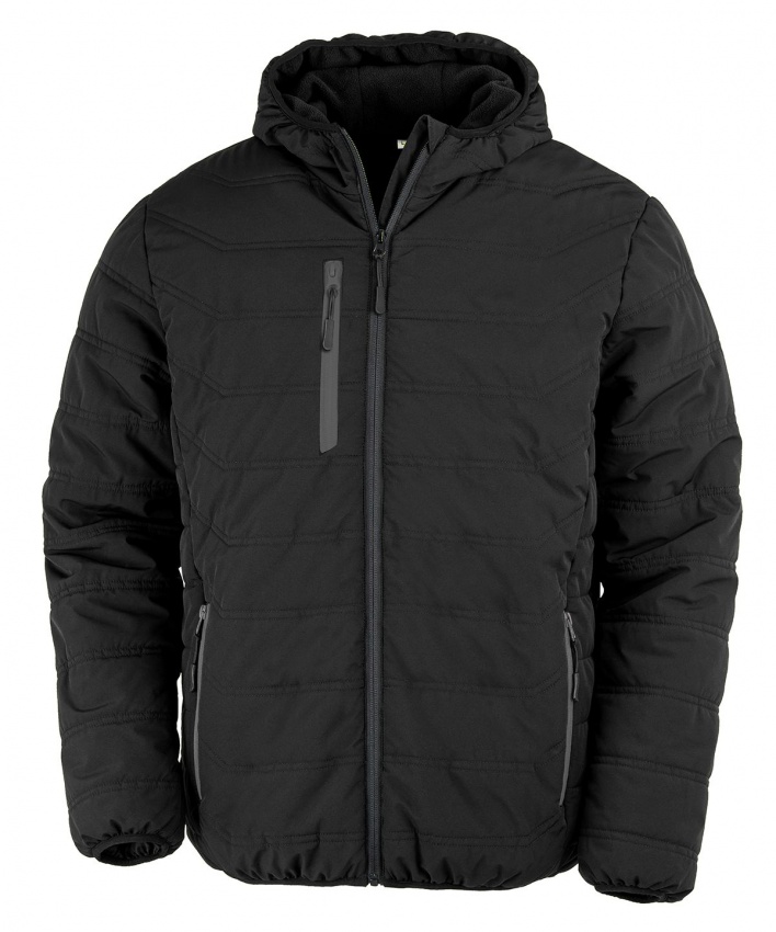 Result R240X - Black Compass Padded Winter Jacket