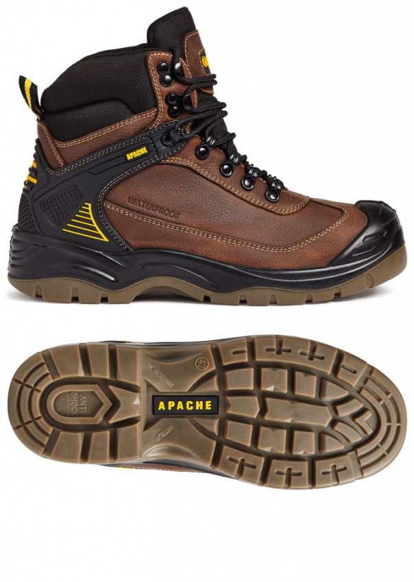 Apache Ranger Safety Boot - Brown